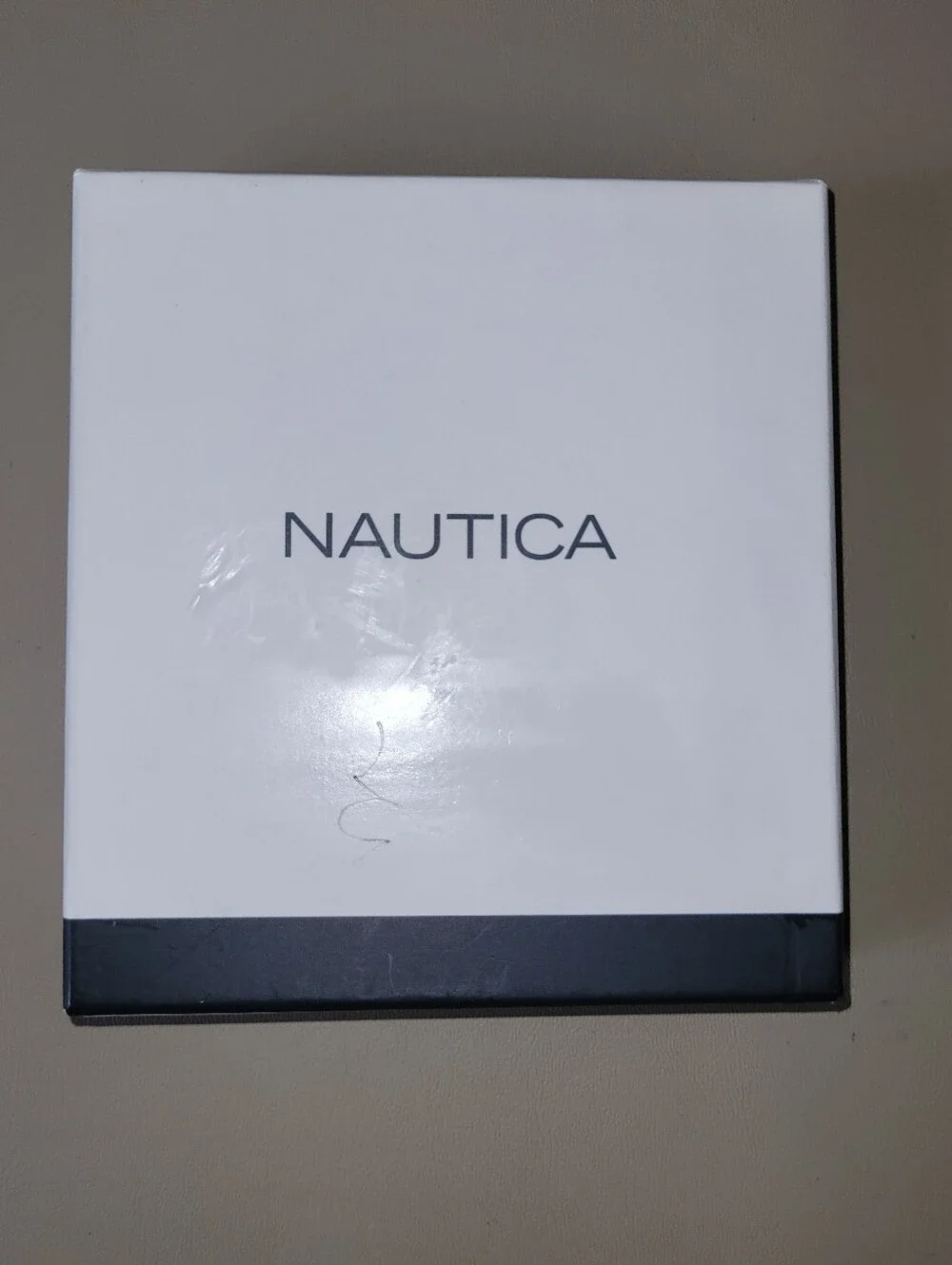 NWT - Nautica Black Bi-fold Wallet With RFID Protection.
